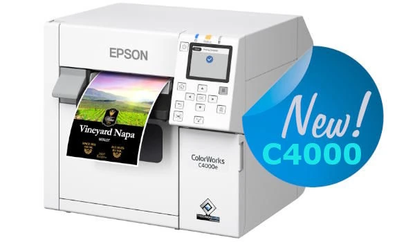 Richiesta campioni Etichette adesive Epson® TM-C3500
